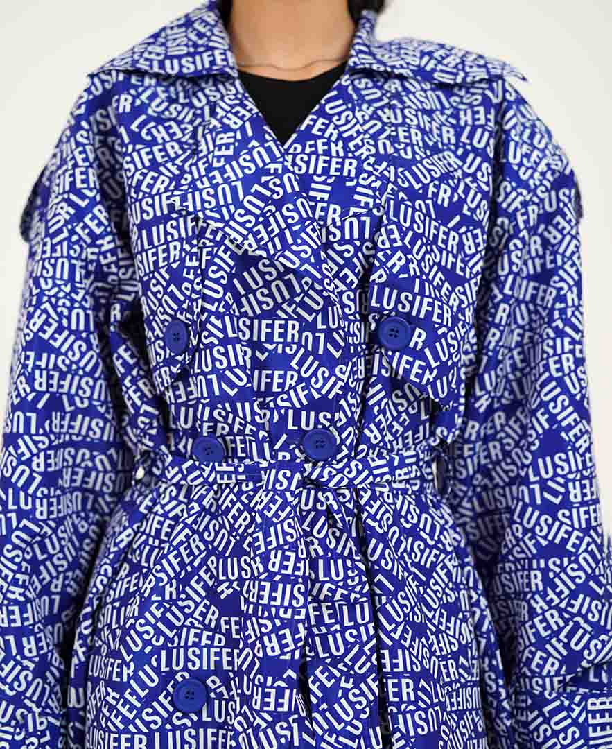 بارانی طرحدار زنانه