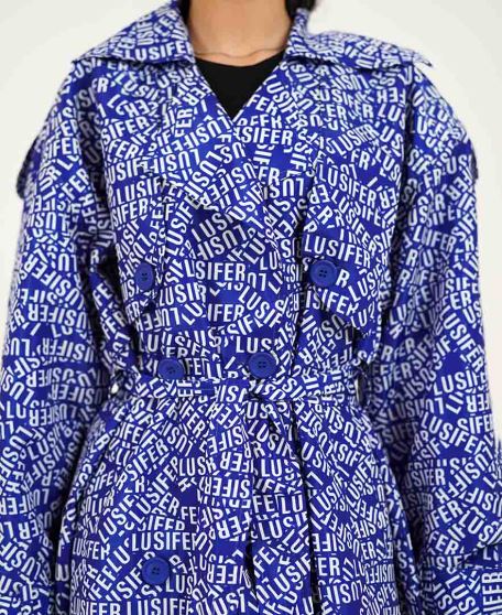 بارانی طرحدار زنانه