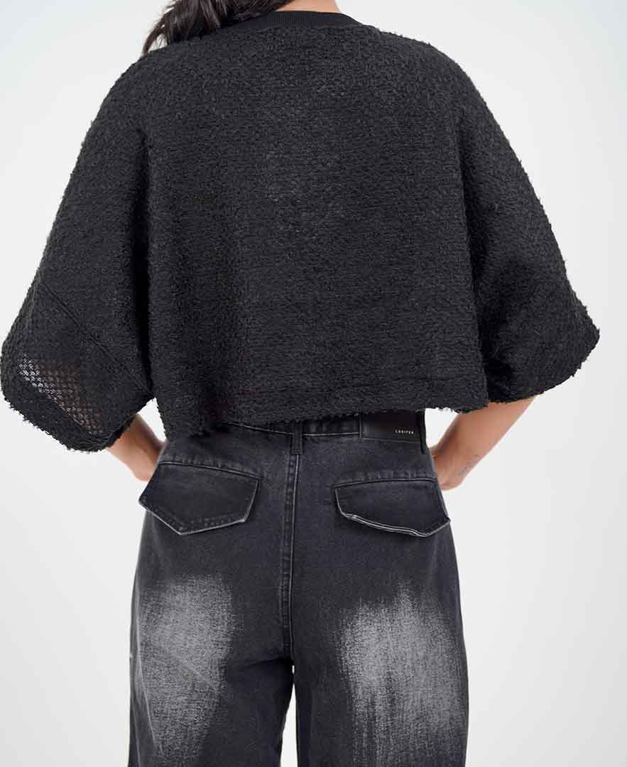 پلیور کراپ زنانه