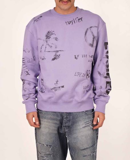 سوییشرت چاپ دار مردانه