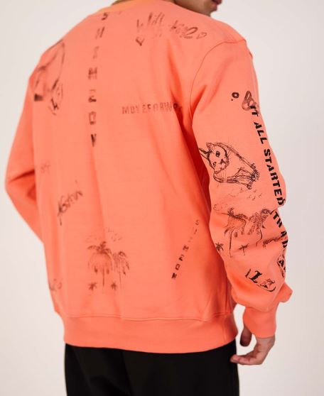 سوییشرت چاپ دار مردانه