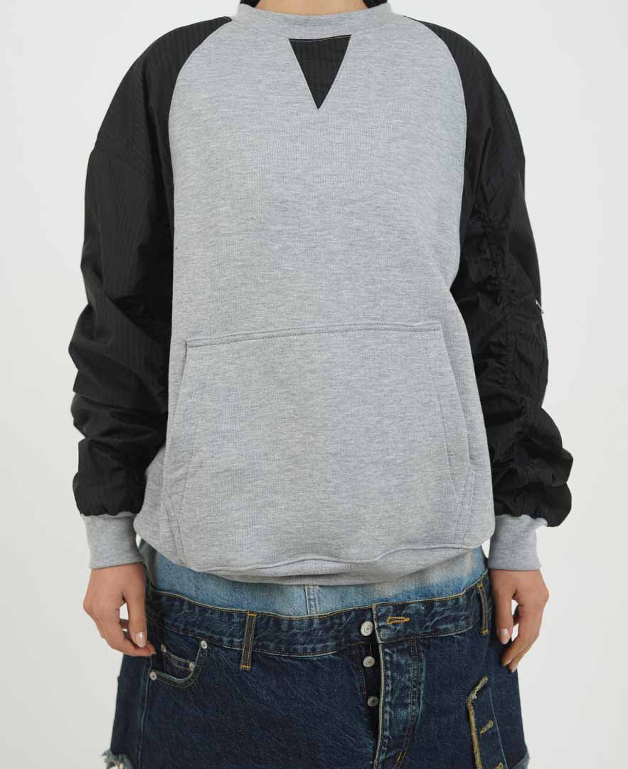 سوییشرت ترکیبی زنانه