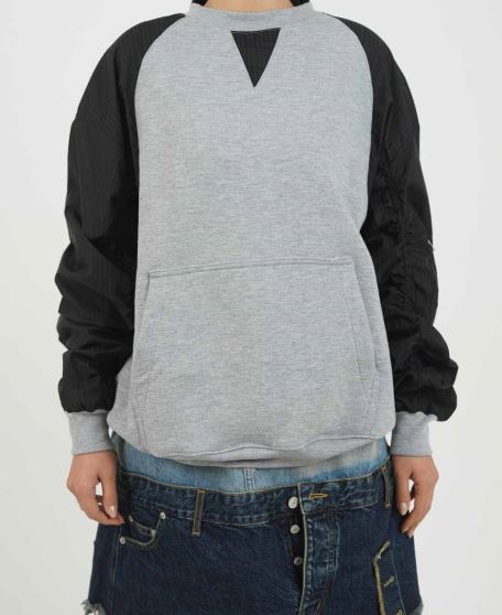 سوییشرت ترکیبی زنانه