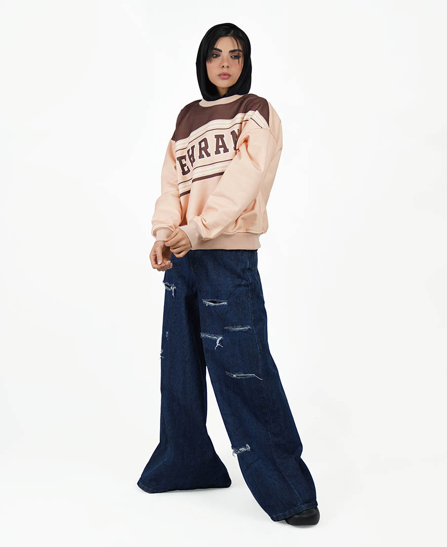 سوییشرت چاپ دار زنانه