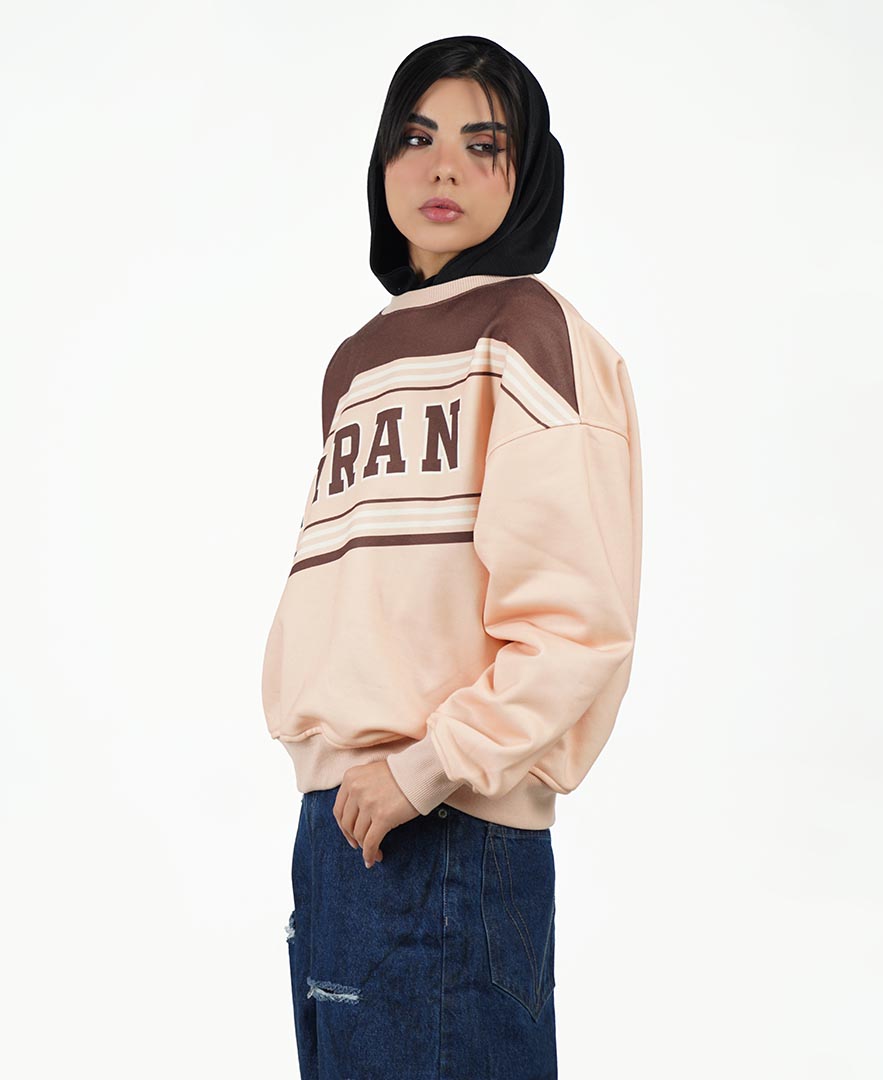 سوییشرت چاپ دار زنانه