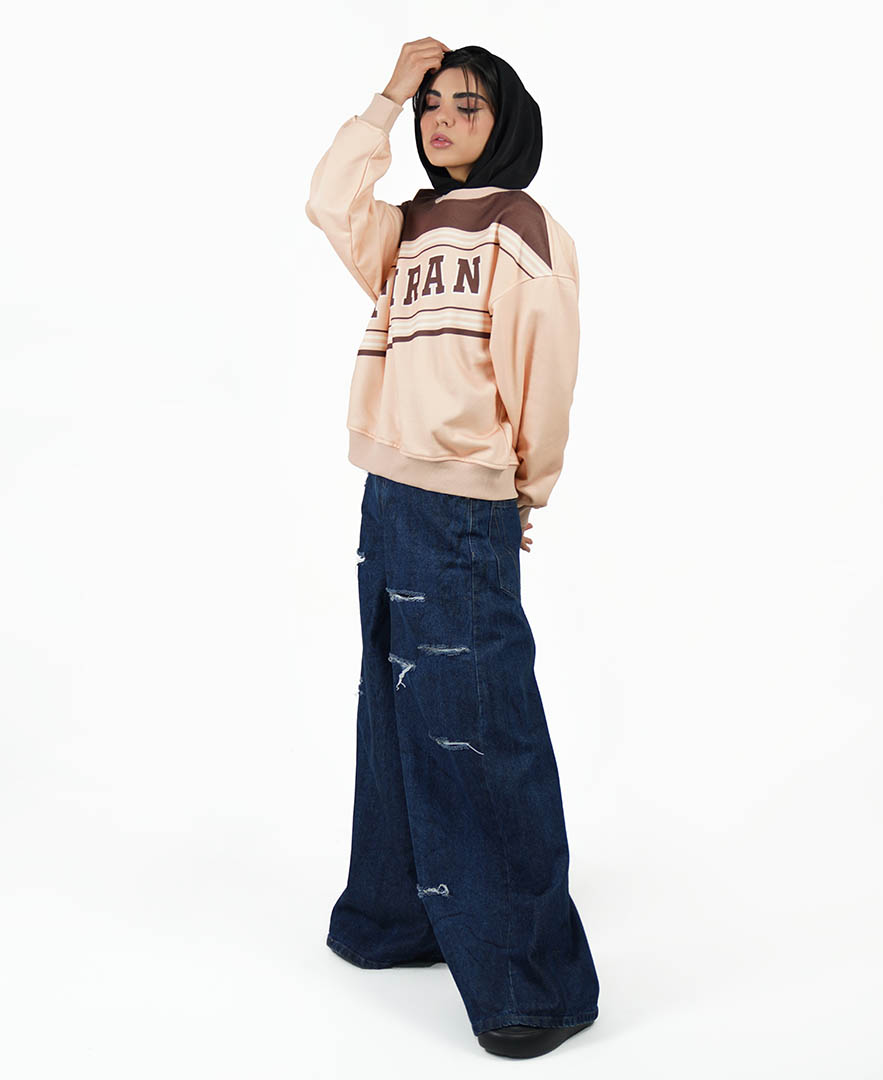 شلوار شست کثیف زنانه