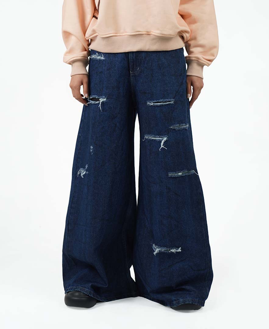 شلوار شست کثیف زنانه