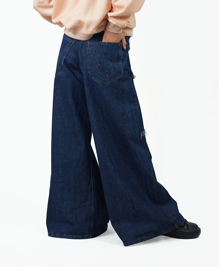 شلوار شست کثیف زنانه