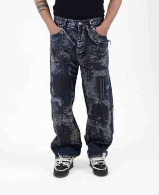 شلوار طرحدار مردانه