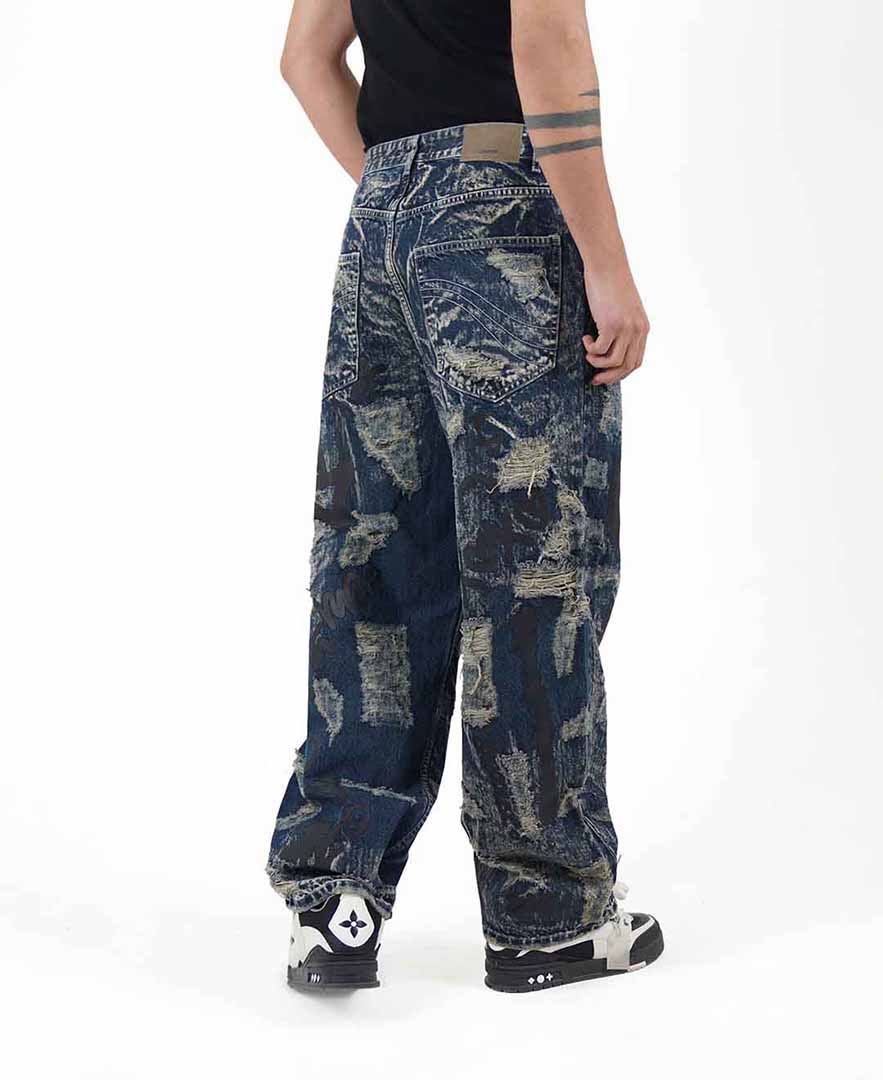 شلوار طرحدار مردانه