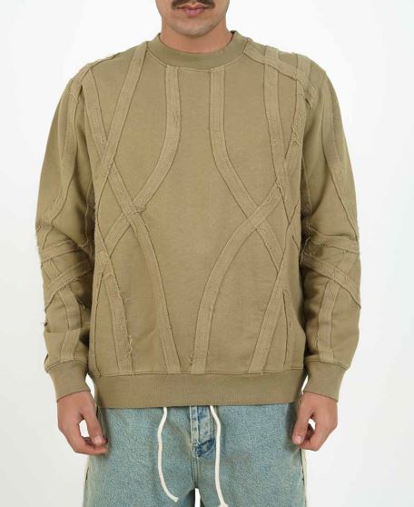 سوییشرت تکه دوزی مردانه