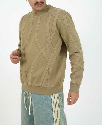 سوییشرت تکه دوزی مردانه