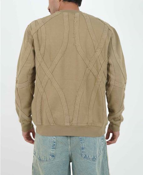 سوییشرت تکه دوزی مردانه