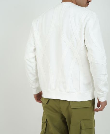 سوییشرت تکه دوزی مردانه