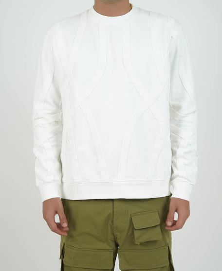 سوییشرت تکه دوزی مردانه