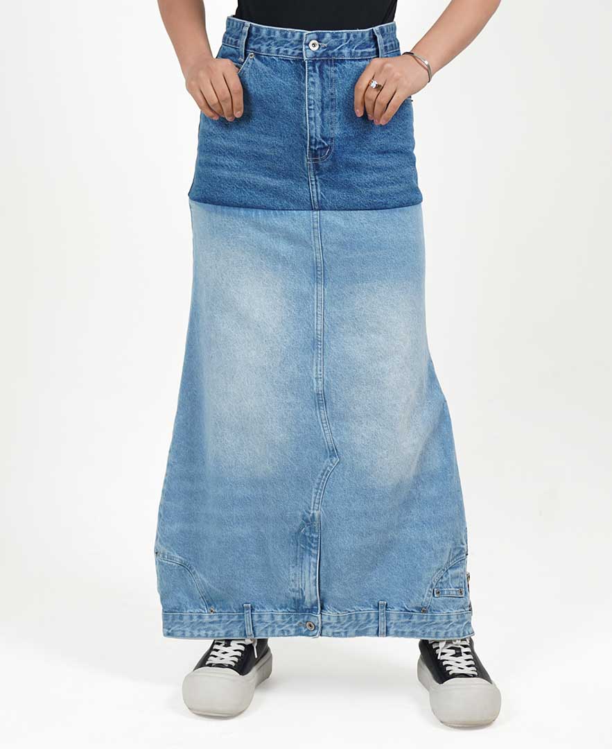 دامن شست دار زنانه