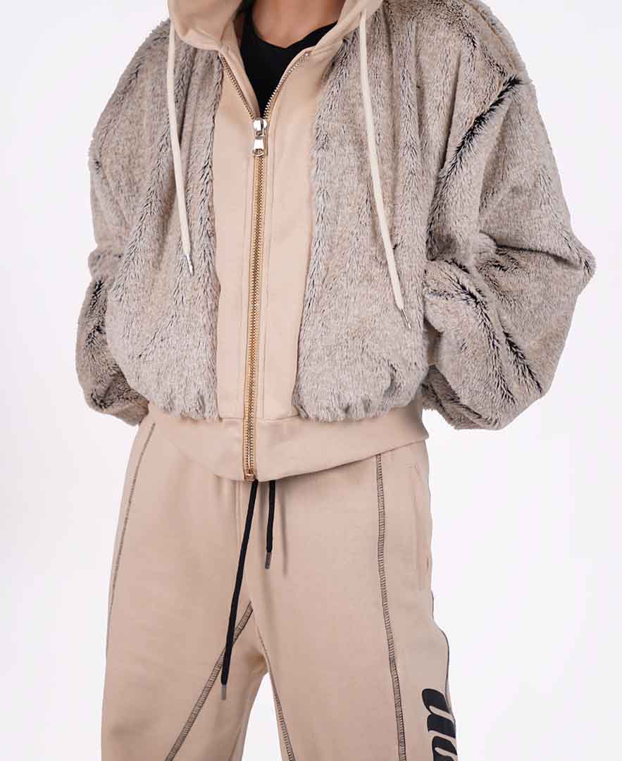 سوییشرت کلاه دار زنانه