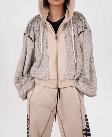 سوییشرت کلاه دار زنانه