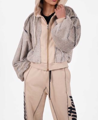 سوییشرت کلاه دار زنانه