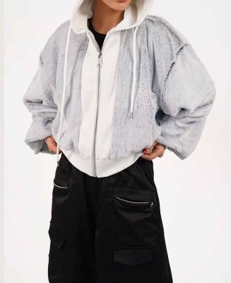 سوییشرت کلاه دار زنانه