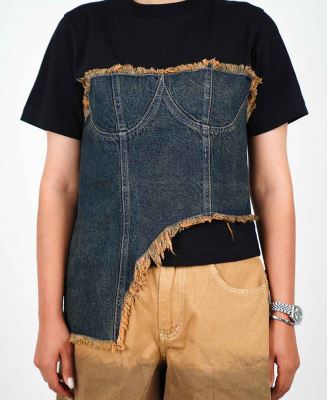 تیشرت تکه دوزی زنانه