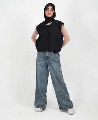 وست کلاه دار زنانه