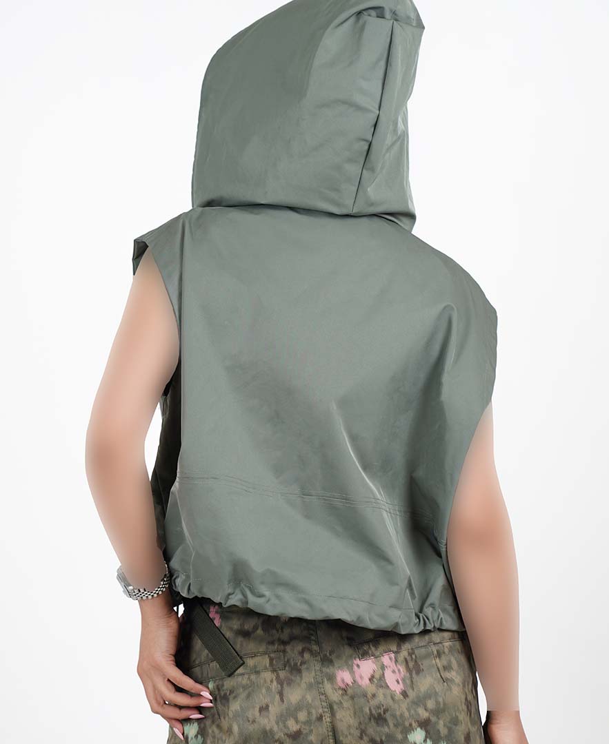 وست کلاه دار زنانه