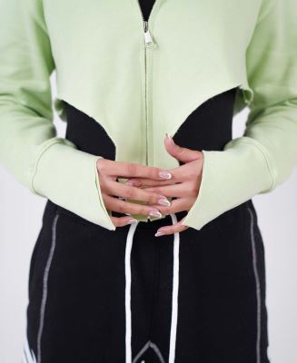 سوییشرت کراپ زنانه