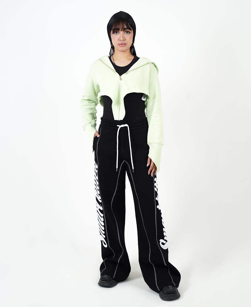 سوییشرت کراپ زنانه