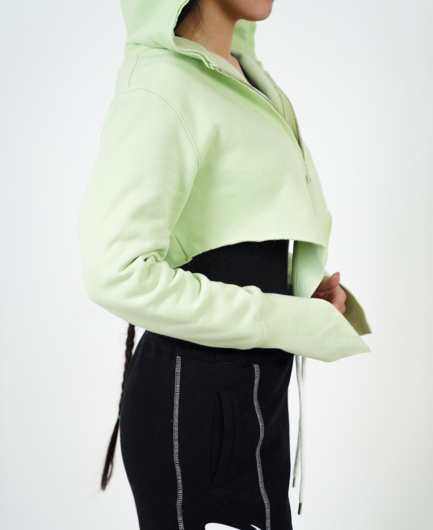 سوییشرت کراپ زنانه