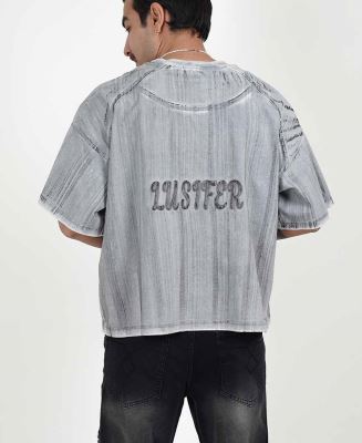 تیشرت شست گوگردی مردانه