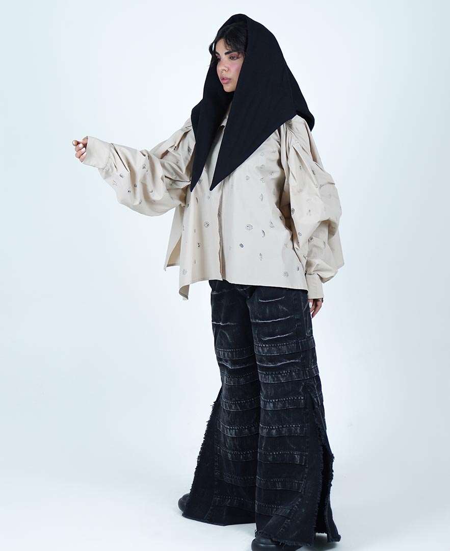 مانتو چاپ دار زنانه