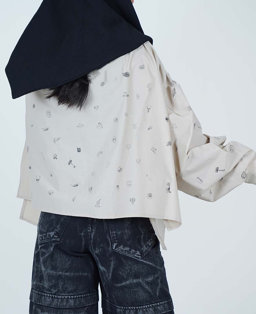 مانتو چاپ دار زنانه