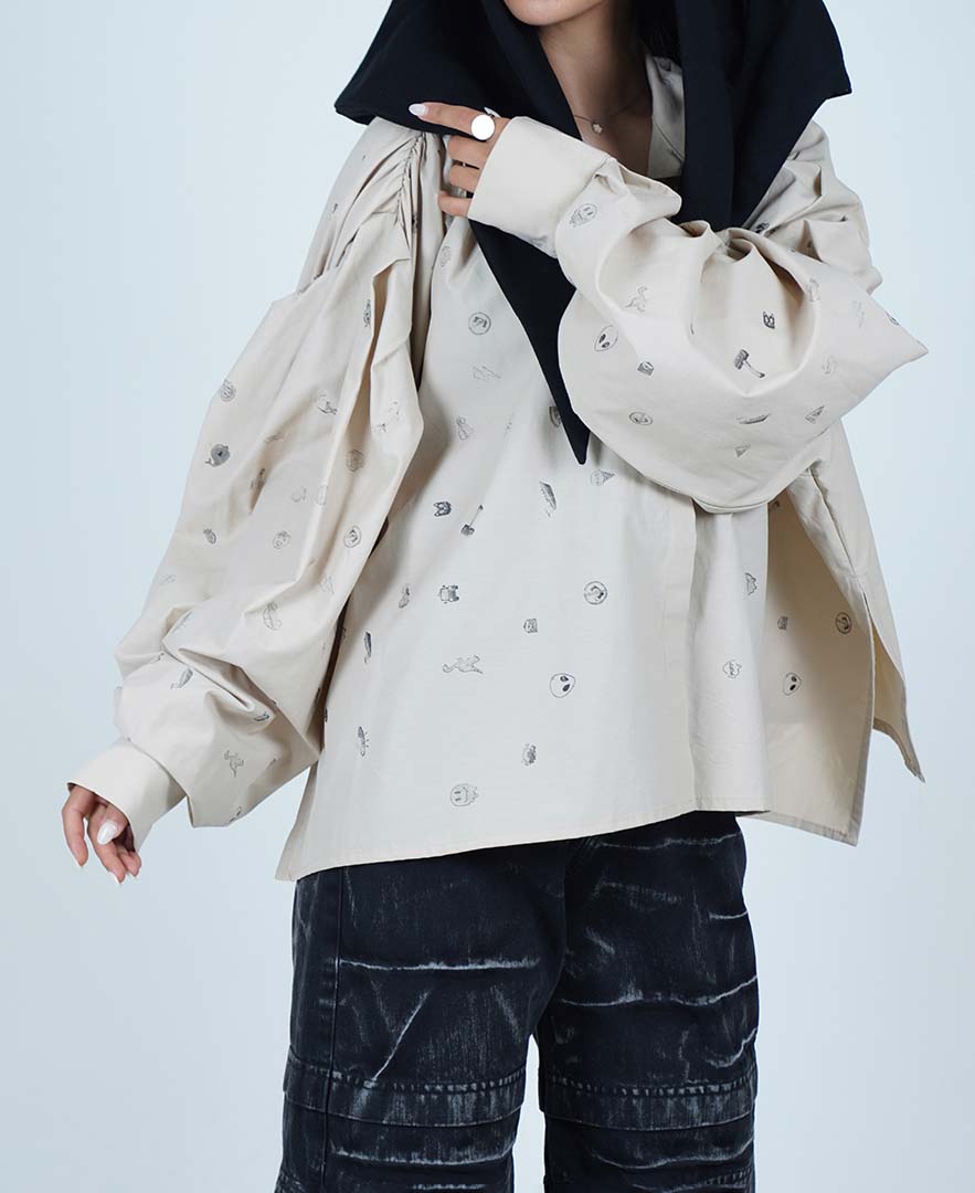 مانتو چاپ دار زنانه