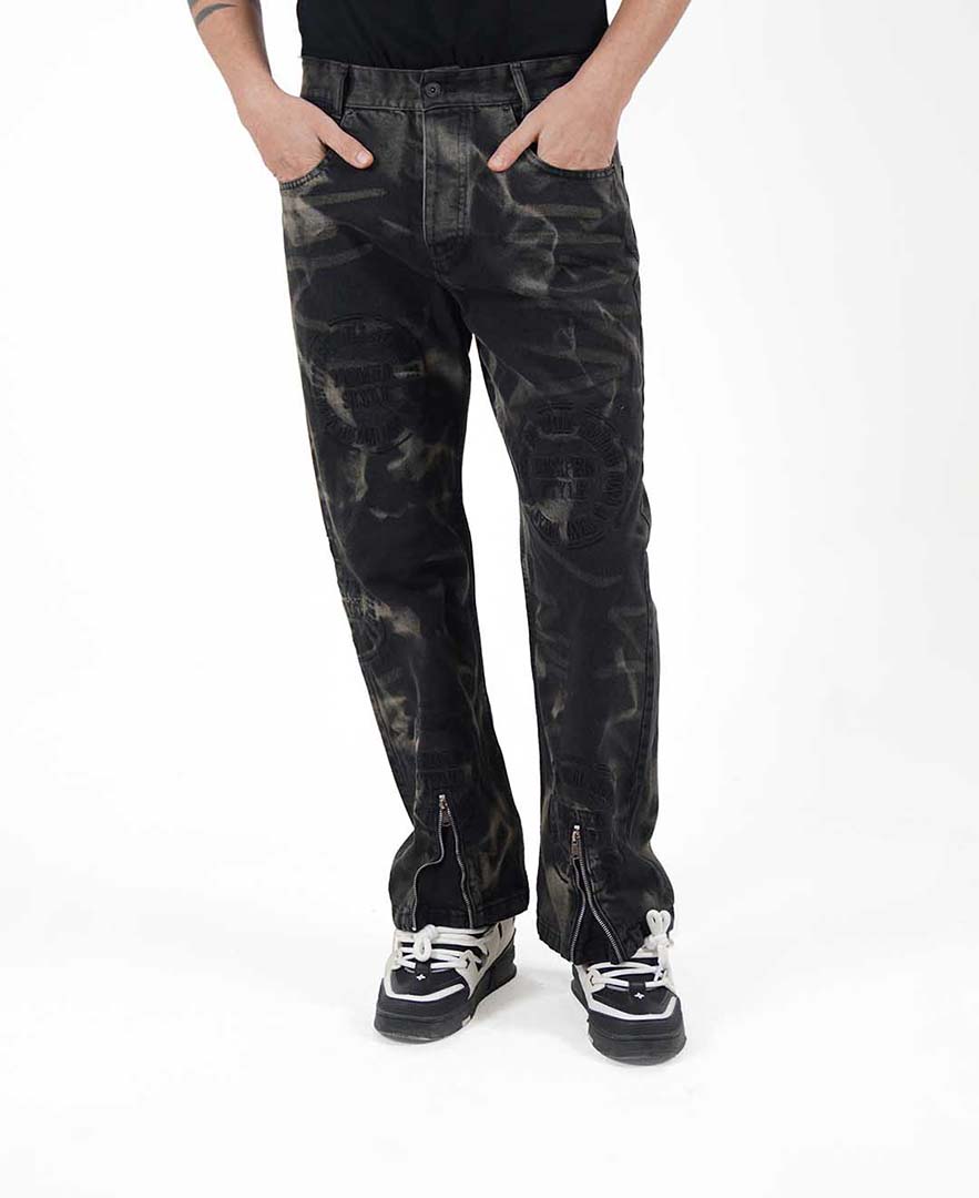 شلوار گلدوزی شده مردانه