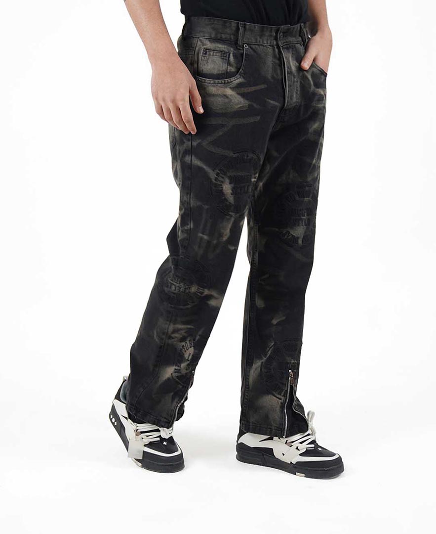 شلوار گلدوزی شده مردانه