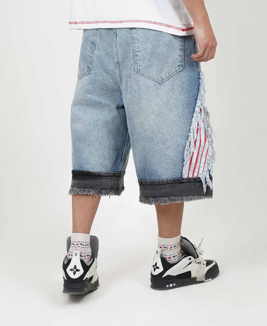 شلوارک برش دار مردانه