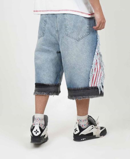 شلوارک برش دار مردانه