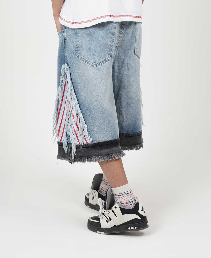 شلوارک برش دار مردانه