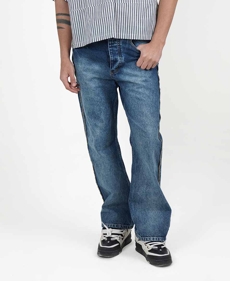 شلوار نیم بگ مردانه