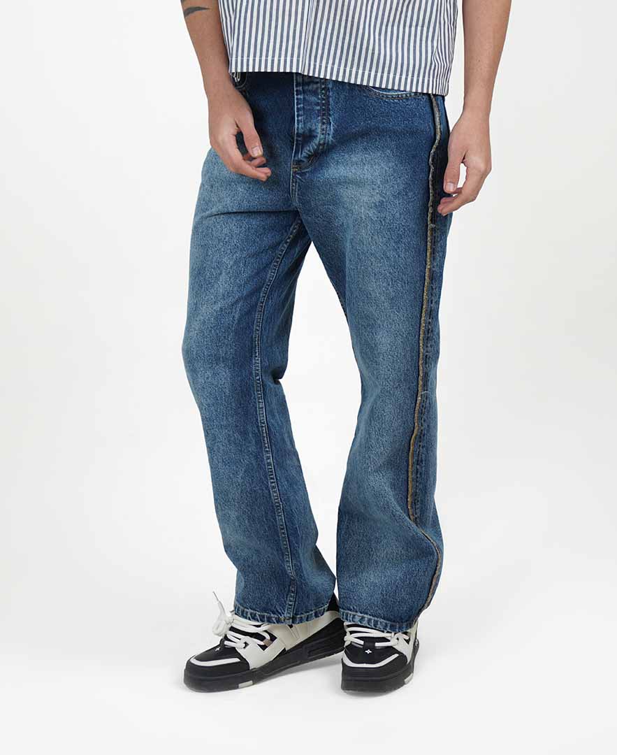 شلوار نیم بگ مردانه