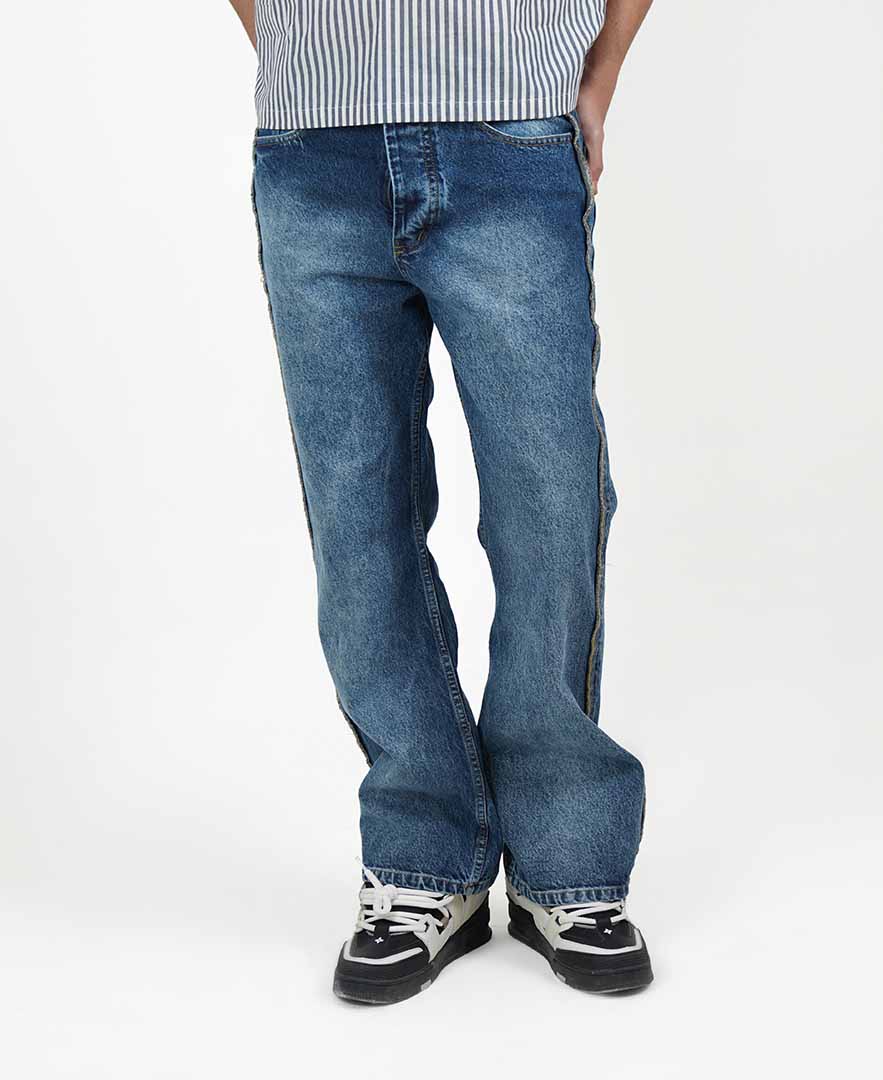 شلوار نیم بگ مردانه