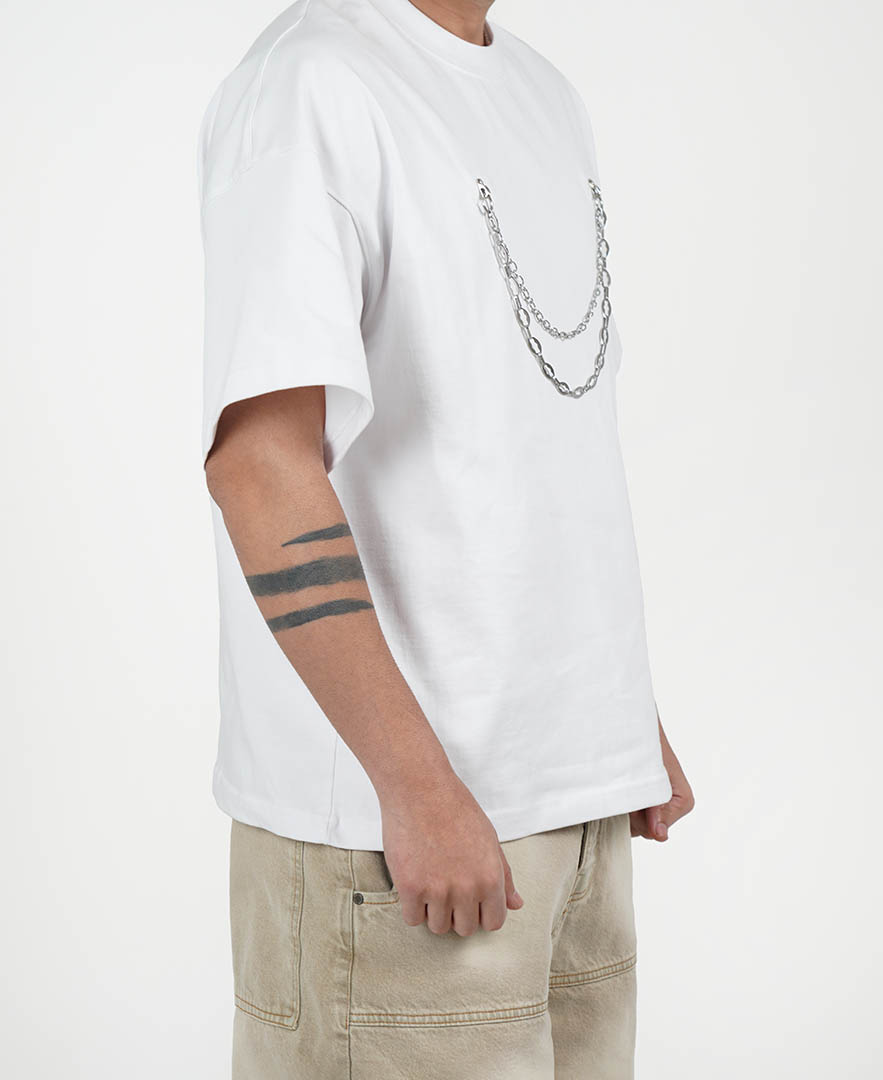 تیشرت زنجیر دار مردانه