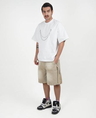 تیشرت زنجیر دار مردانه