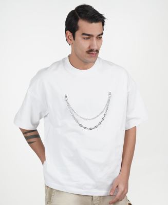 تیشرت زنجیر دار مردانه