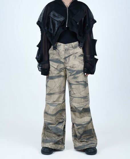 شلوار چاپ دار زنانه