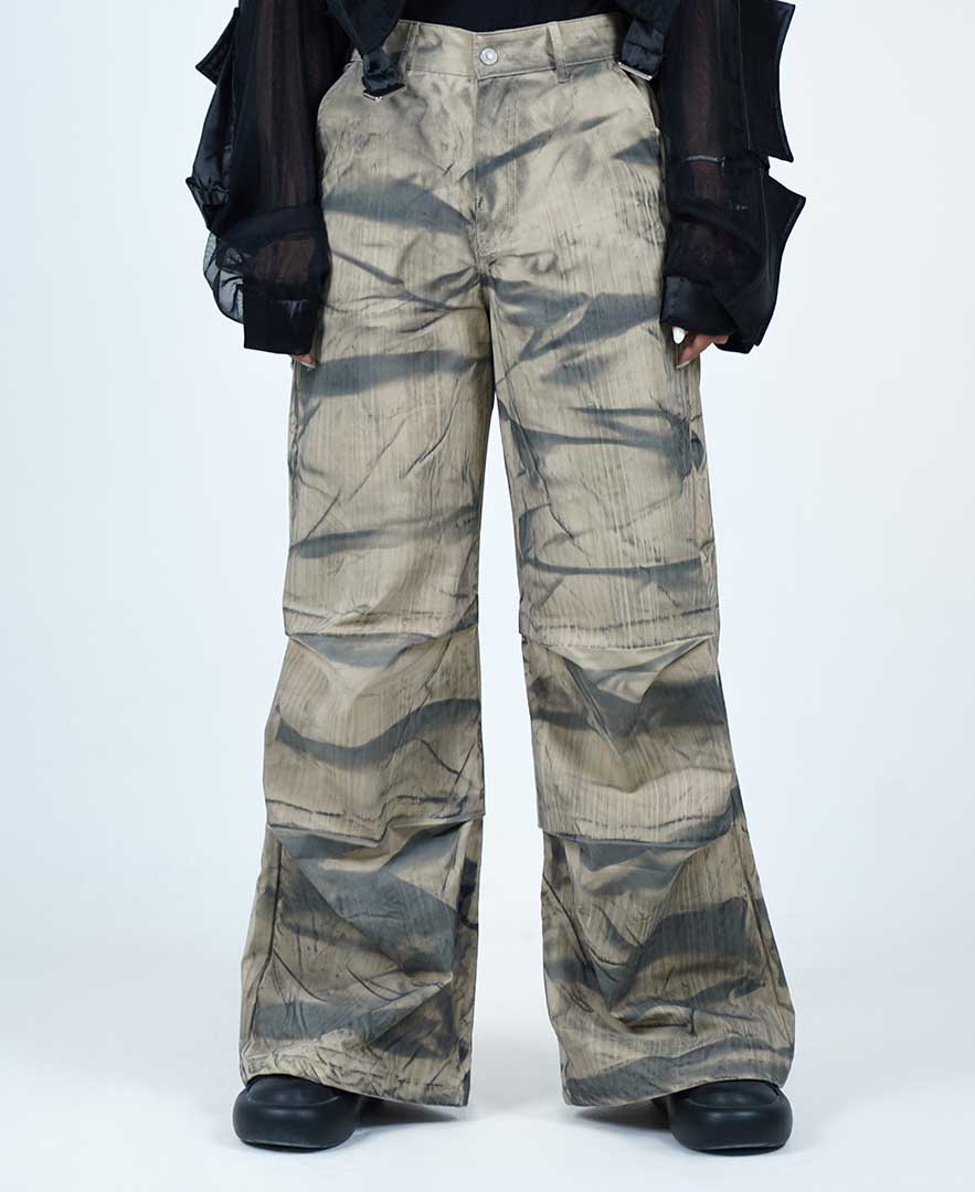 شلوار چاپ دار زنانه