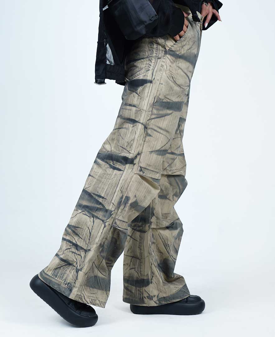 شلوار چاپ دار زنانه