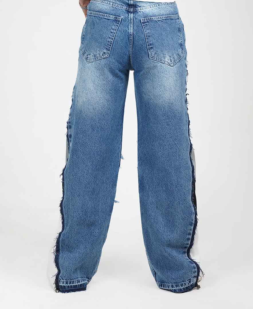 شلوار برش دار زنانه