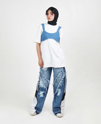 شلوار برش دار زنانه